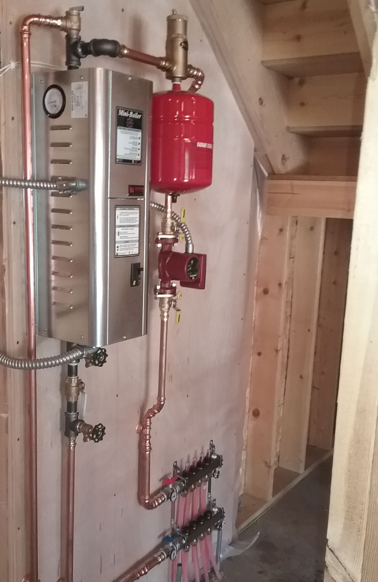 Ackerman Plumbing & Heating boiler installation! Get yours today!